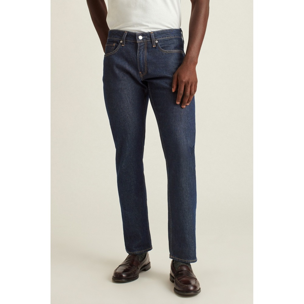 Bonobos Men's Dark Wash‎ Organic Cotton Straight Leg Jeans Size 40x32